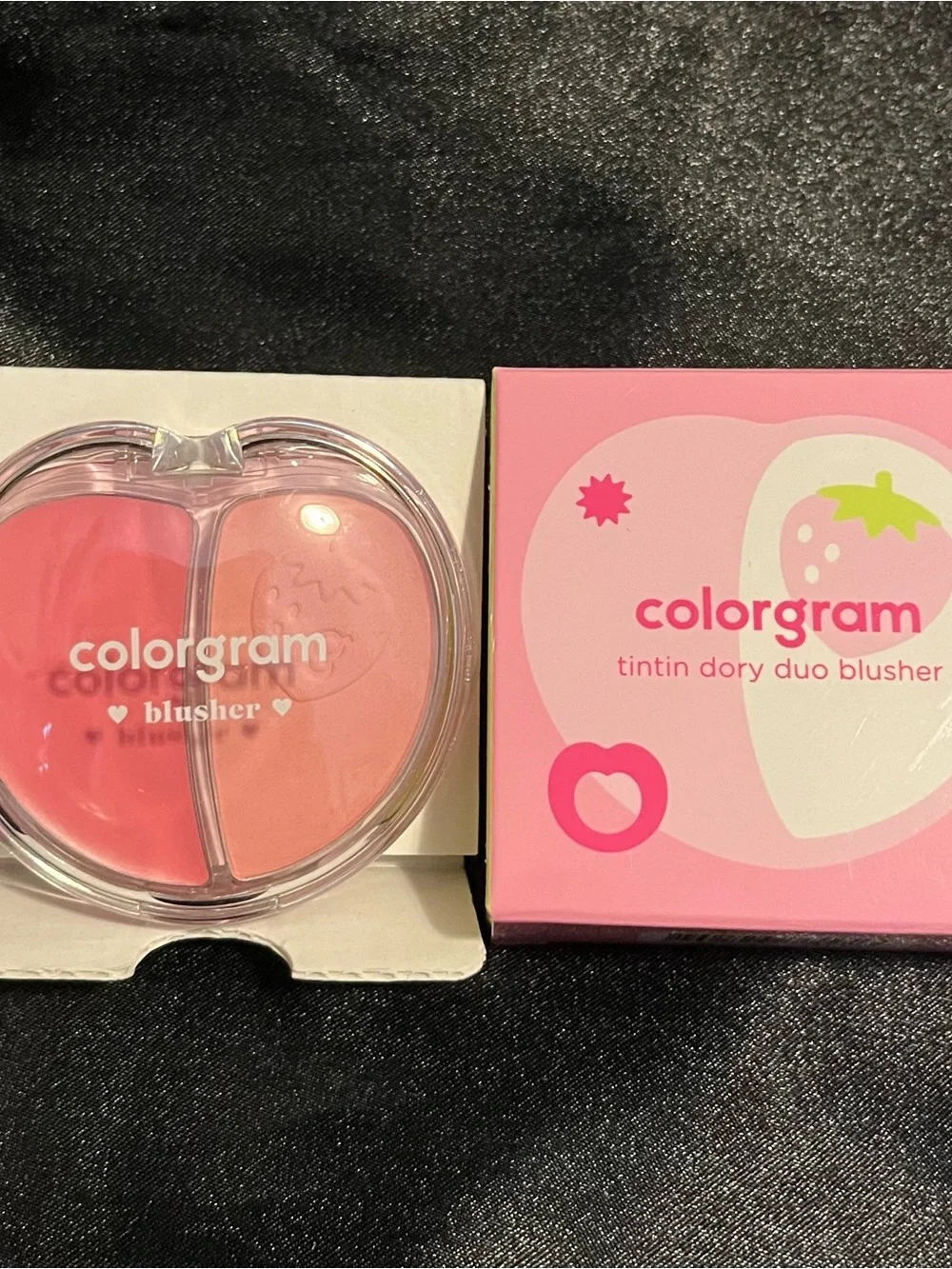 Colorgram Strawberry Duo Blusher Pink Strawberry Duo Blusher Pink Makeup